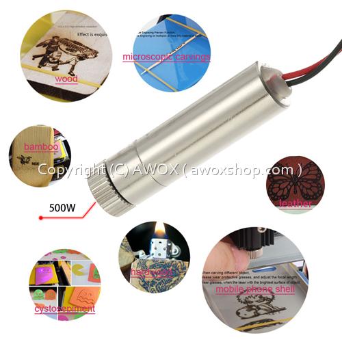 500mW 405nm Blue-violet Light Laser Head laser engraver Accessory for CNC router laser cutter DIY Carving Engraving Machine1