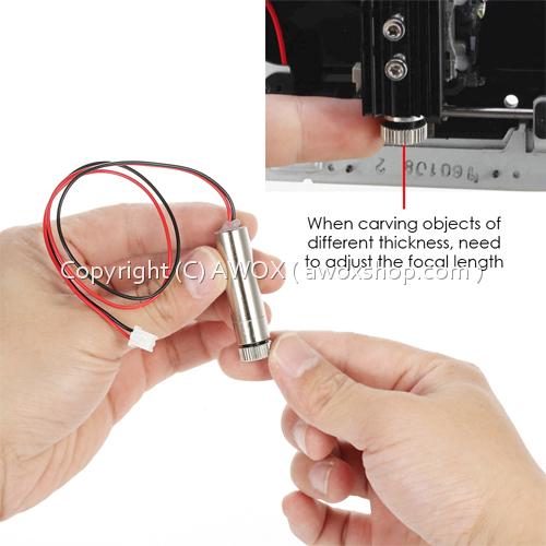500mW 405nm Blue-violet Light Laser Head laser engraver Accessory for CNC router laser cutter DIY Carving Engraving Machine2