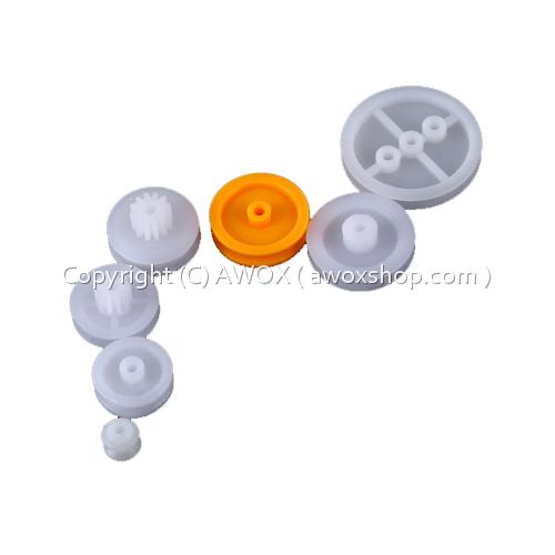7Pcs-Lot-Hot-Sale-font-b-Plastic-b-font-font-b-Pulley-b-font-Kits-Set