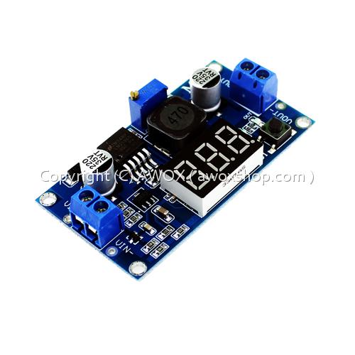 LM2596 stepdown with display