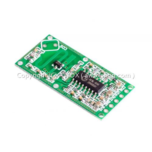RCWL-0516 microwave radar human body induction swtich inteligence module1