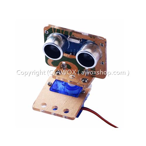 Smart Car Mounting Bracket for Ultrasonic Ranging Module Analog1