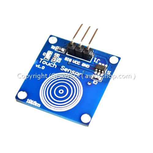 TTP223B 1 channel jog digital touch sensor