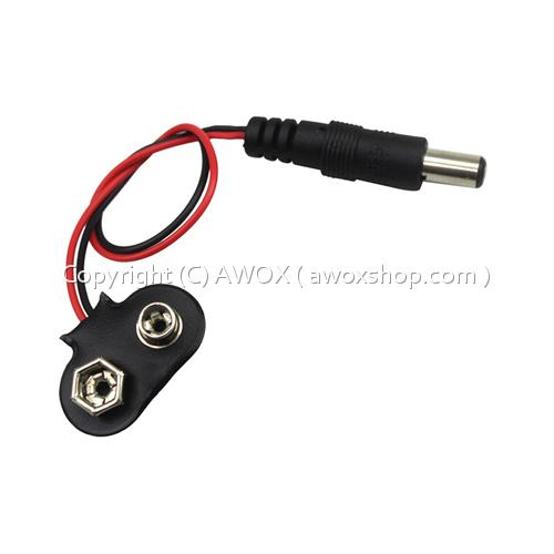 battery 9v snap power cable DC main line adapter1