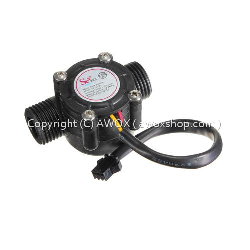 water flow sensor flowmeter hall flow water control 1 to 30 ltr per 1 min module1