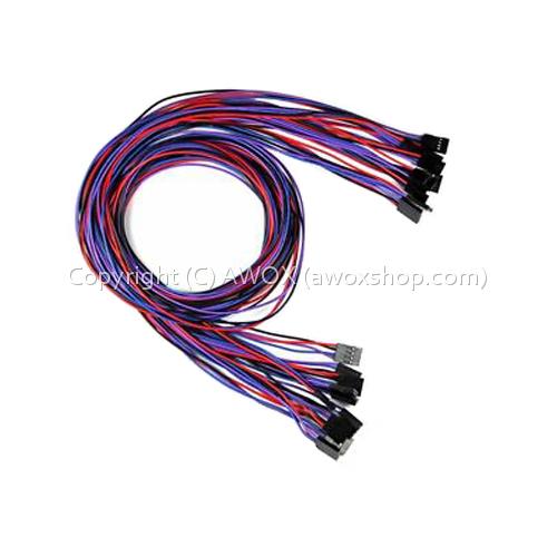 70cm 4pin female-female cable jumpers2