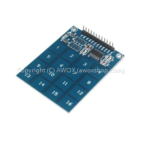 TTP229 16-channel digital touch sensor module1