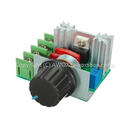 220V 2000W SCR Voltage Regulator Dimmers PWM Controller