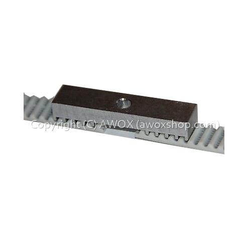 3D Printer Timing Belt Mounting Connector Loop Plate 1