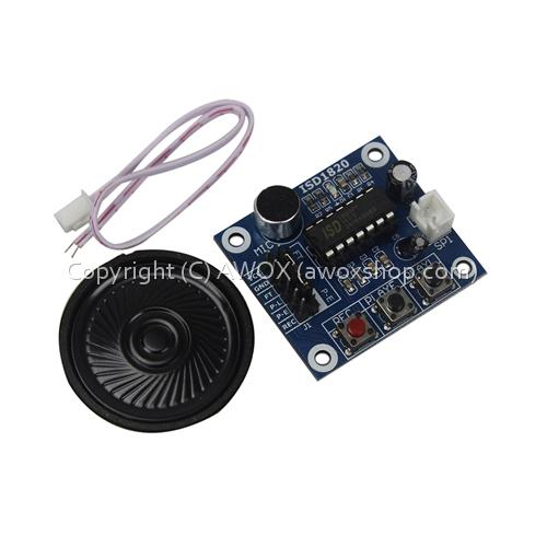 ISD1820 Recording module Microphones + Loudspeaker