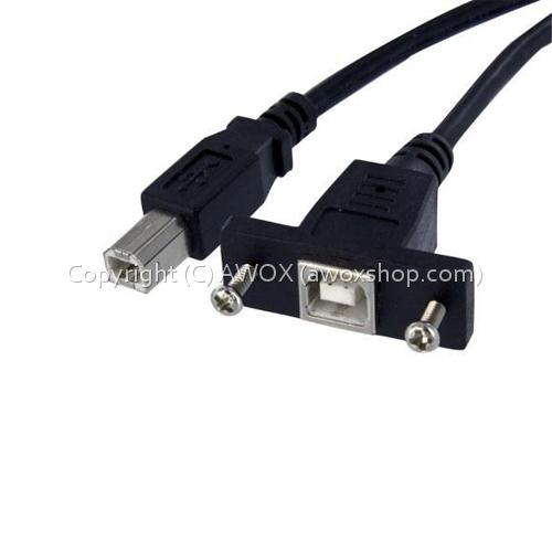 USB Bulkhead Cables 0.3m (2)