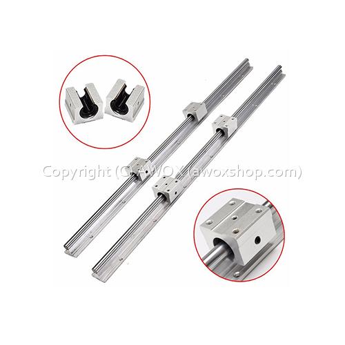 SBR linear rods 16mm 1000mm 1 set (including 2pcs rail and 4pcs slider) 1