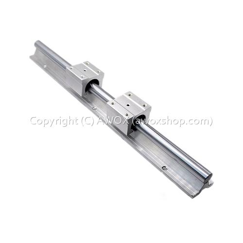 SBR linear rods 16mm 1000mm 1 set (including 2pcs rail and 4pcs slider)