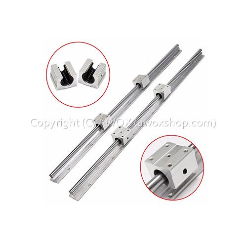 SBR linear rods 16mm 500mm 1 set (including 2pcs rail and 4pcs slider) 1